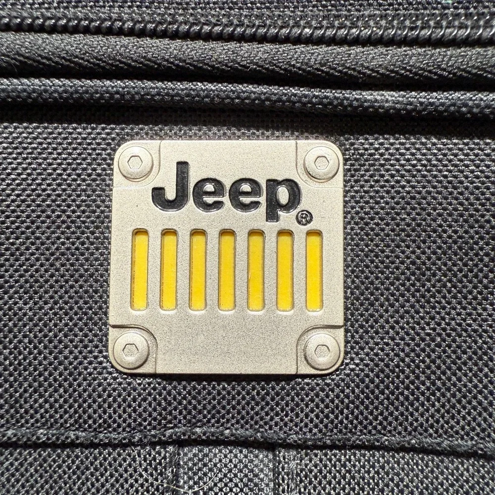 Vintage Jeep Duffel Bag Black Logo‎